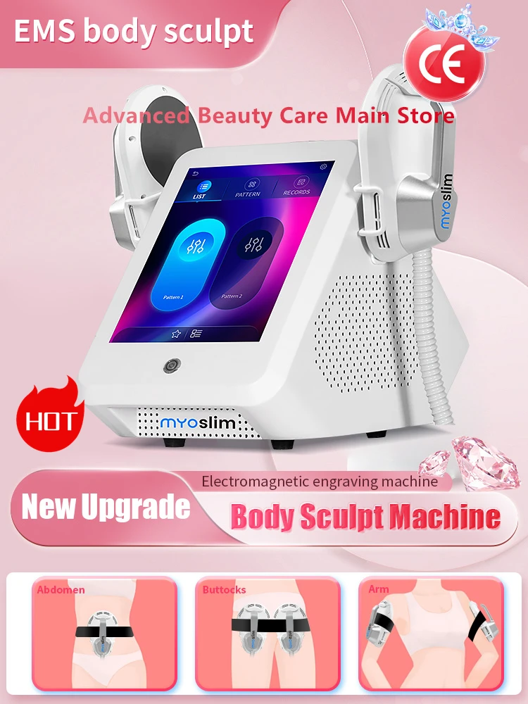 

New Upgrade EMS Ultra Therapy 15 Tesla 6500W Hiemt Lose Weight Body Slim Muscle Stimulation Professional Body Sculpt Machine