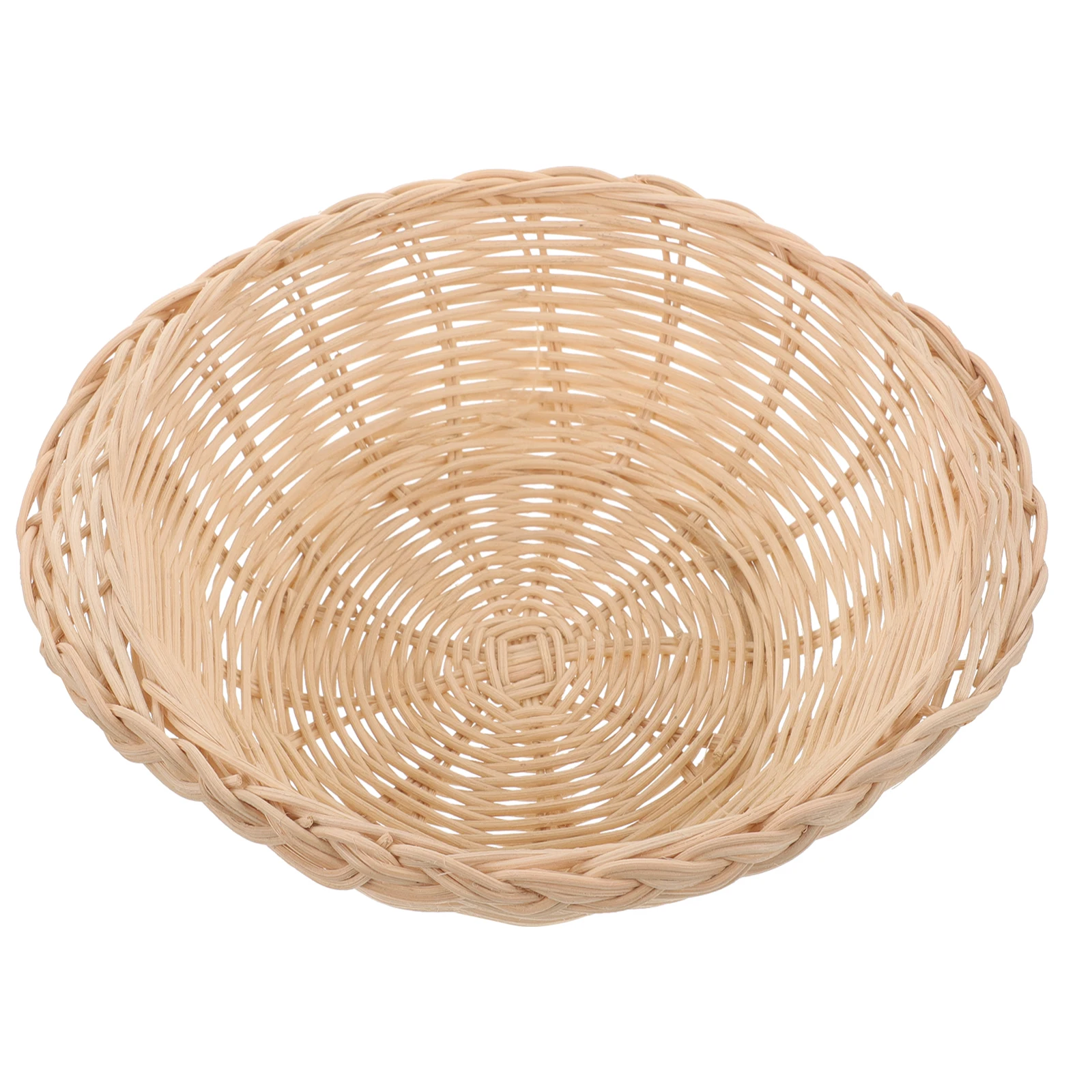 

Rattan Woven Pot Holder 20cm White Heat Insulation Casserole Stone Bowl Multi function Basket Tableware Household Kitchen