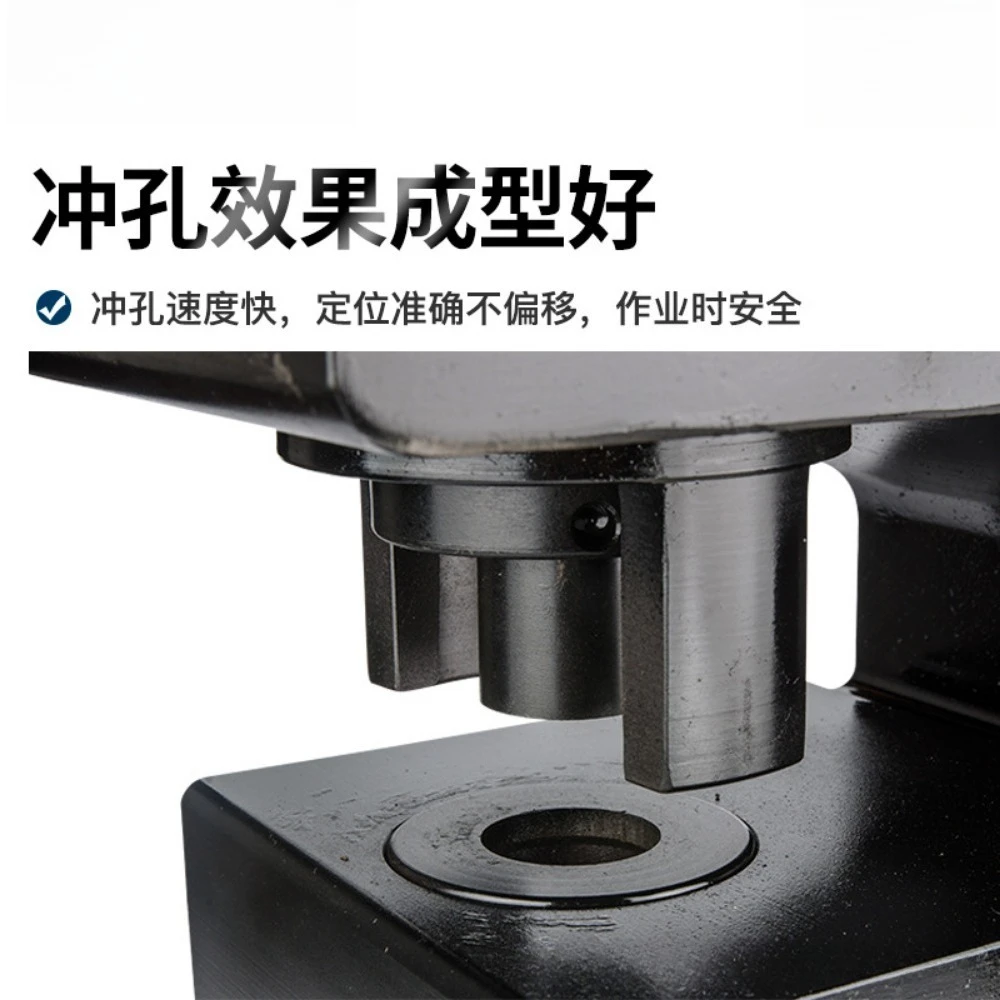 Hydraulic Hole Punch Machine For Angle Iron Channel Steel H Steel Plate Punching CH55