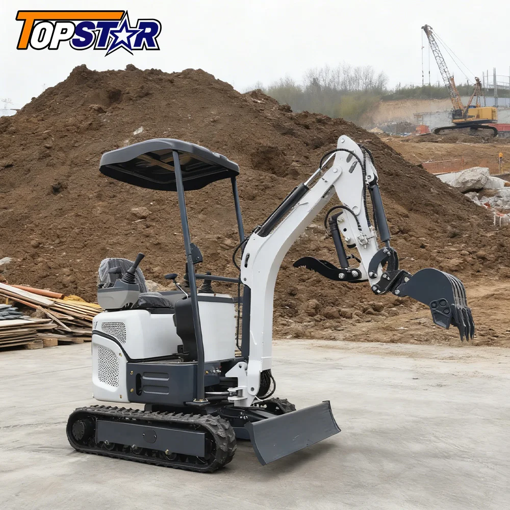 تخصيص 0.6 طن 1.5 طن محرك كوبوتا حفارة صغيرة المدمجة باجر CE EURO 5 EPA مصنع العرض للاستخدام السكني