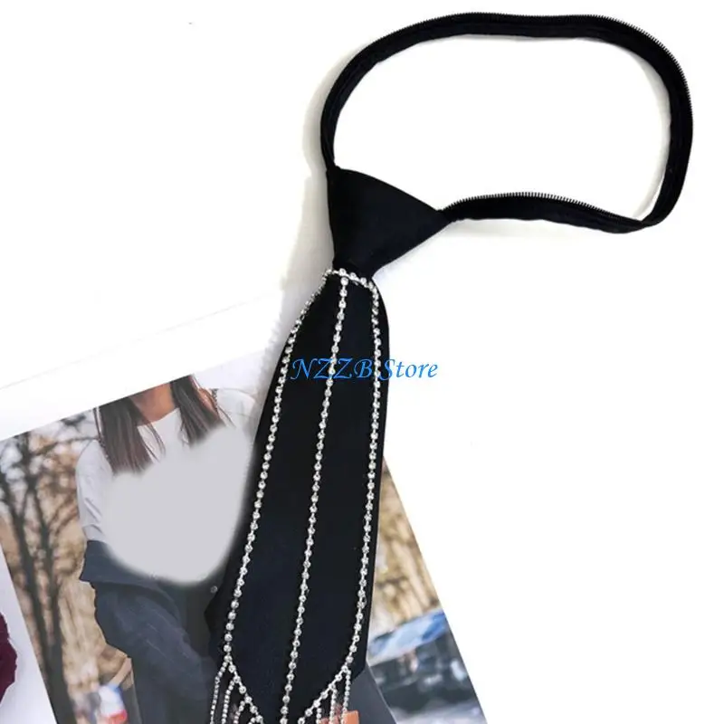 T21F التعادل الموحد لـ Janpanese JK TIE RINESTONSTONS شرابات SEIFUKU COSPLAY #5