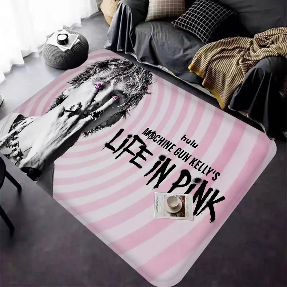 MGK M-Machine Gun Kelly Door Mat Nordic Style Bedroom Living Room Doormat Home Balcony Anti-Slip Alfombra