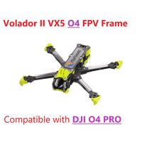 FlyFishRC Volador II Ⅱ VX5 V2 FPV Freestyle T700 Frame Kit compatible with DJI O3 O4 Air Unit for FPV RC Racing Drone kit
