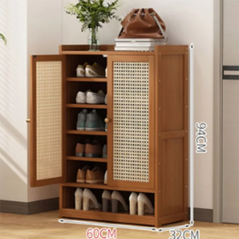 Living Room Storage Shoe Cabinet Ultra Thin Wooden Shoe Cabinet Display Bathroom Meuble A Chaussures Home Furniture