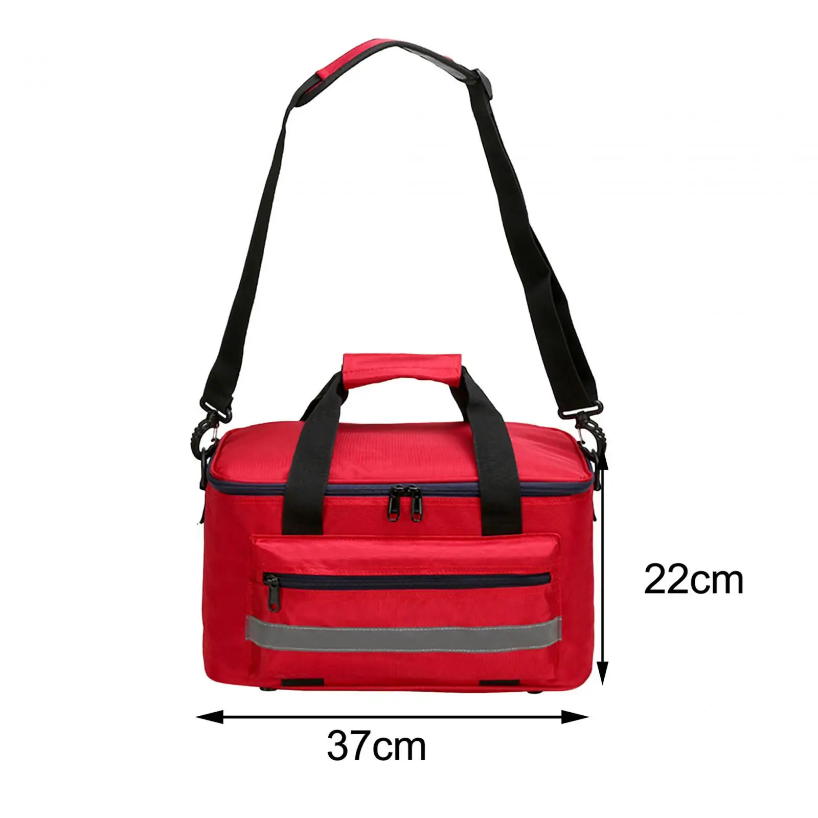 First Aid Kit Bag Multiple Compartment Emergency Storage Bag for Camping