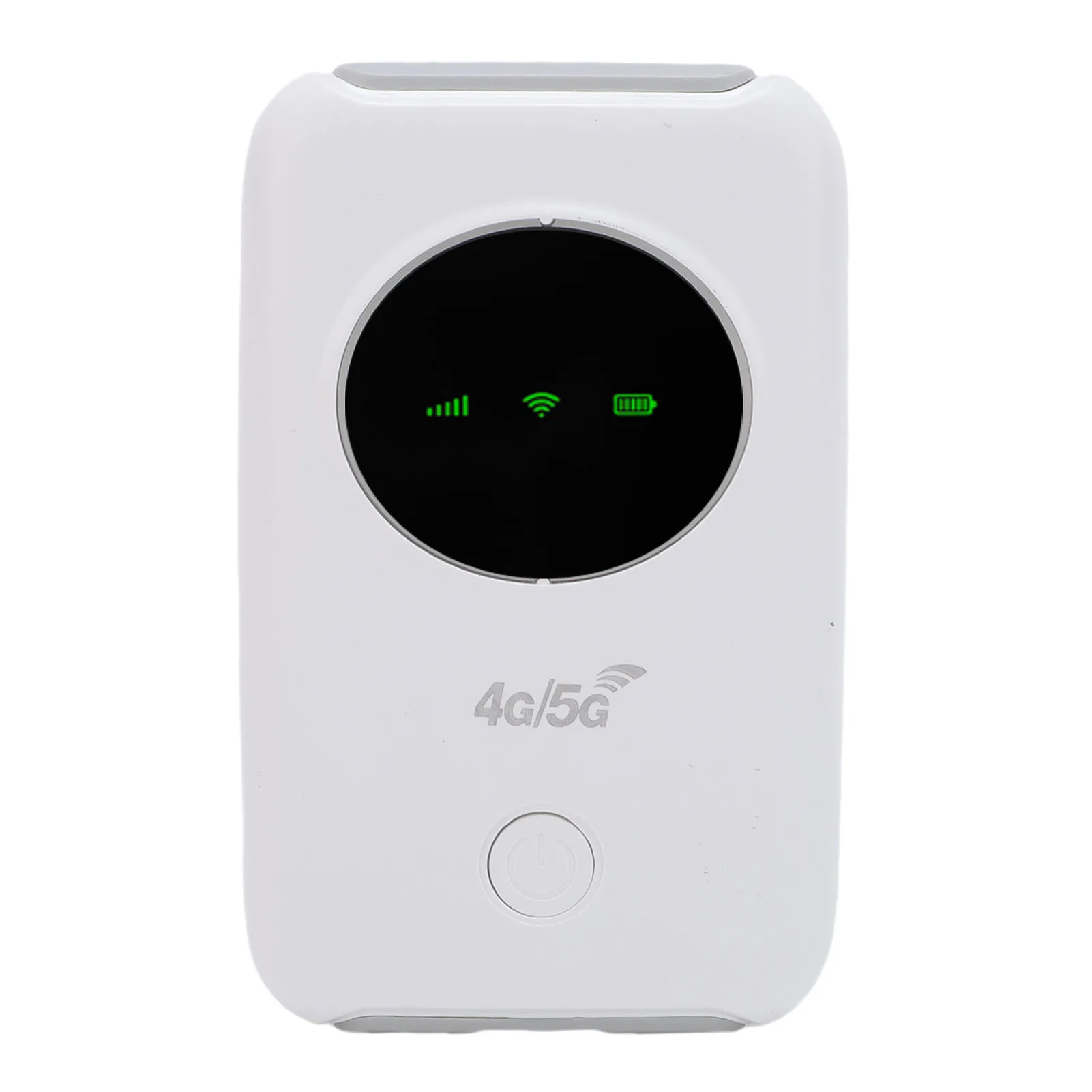 4G 5G LTE WiFi Mobile Hotspot 300Mbps High Speed Color LED Screen Portable Travel WiFi Router SIM Card Slot Supports 10 Devices