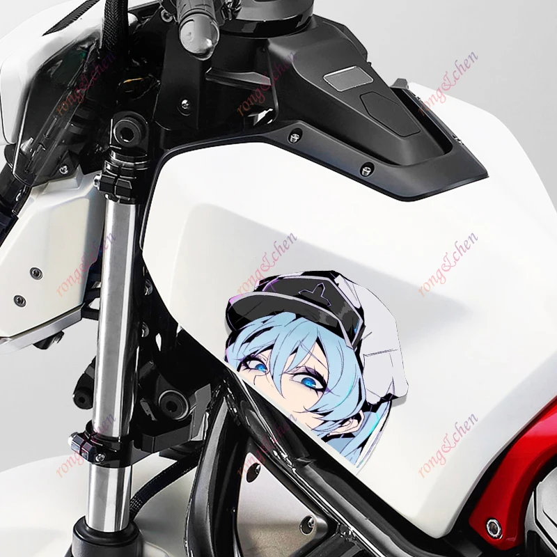 Anime Akame Ga KILL Car Sticker Tattoo Esdeath Fanart for Car Motorcycle Racing Helmet Laptop Trunk Body Car Window PVC Decals