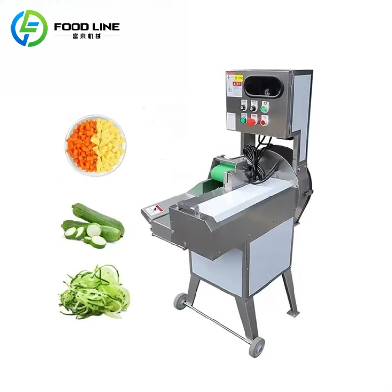 Multifunctional Vegetable Cutting Machine For Agricultural Factory Cabbage Carrot Dicing Slicing
