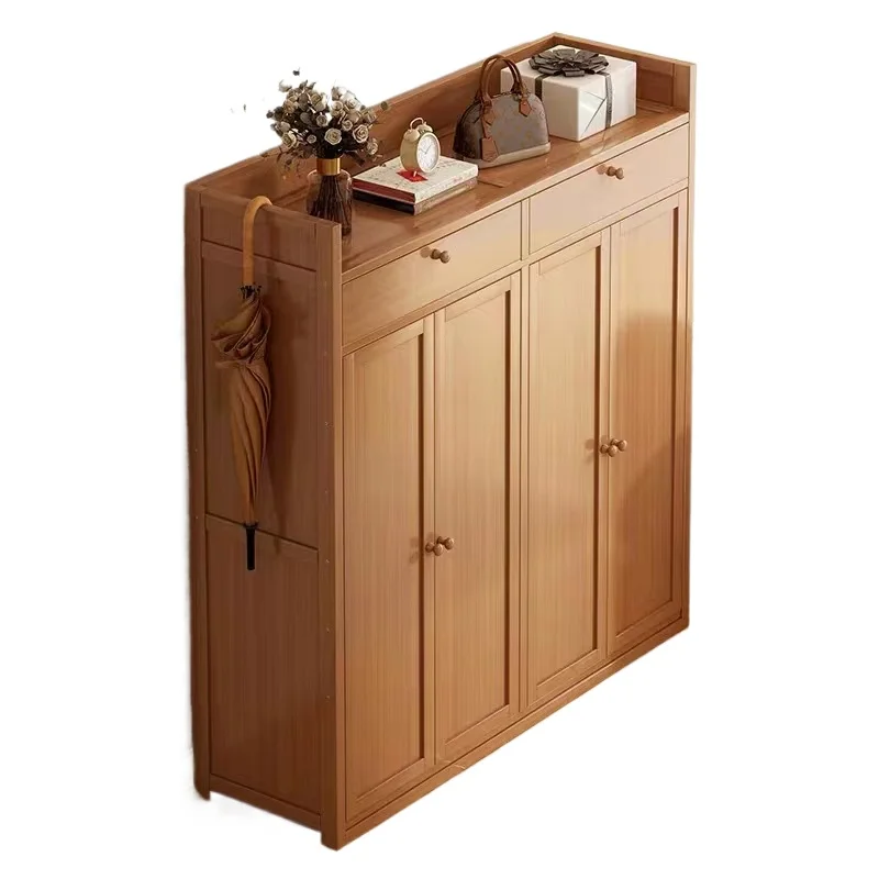 

*Шкаф для обуви, бытовая дверь, многослойная простая полка для обуви, большая вместимость, экономия места, многофункциональная