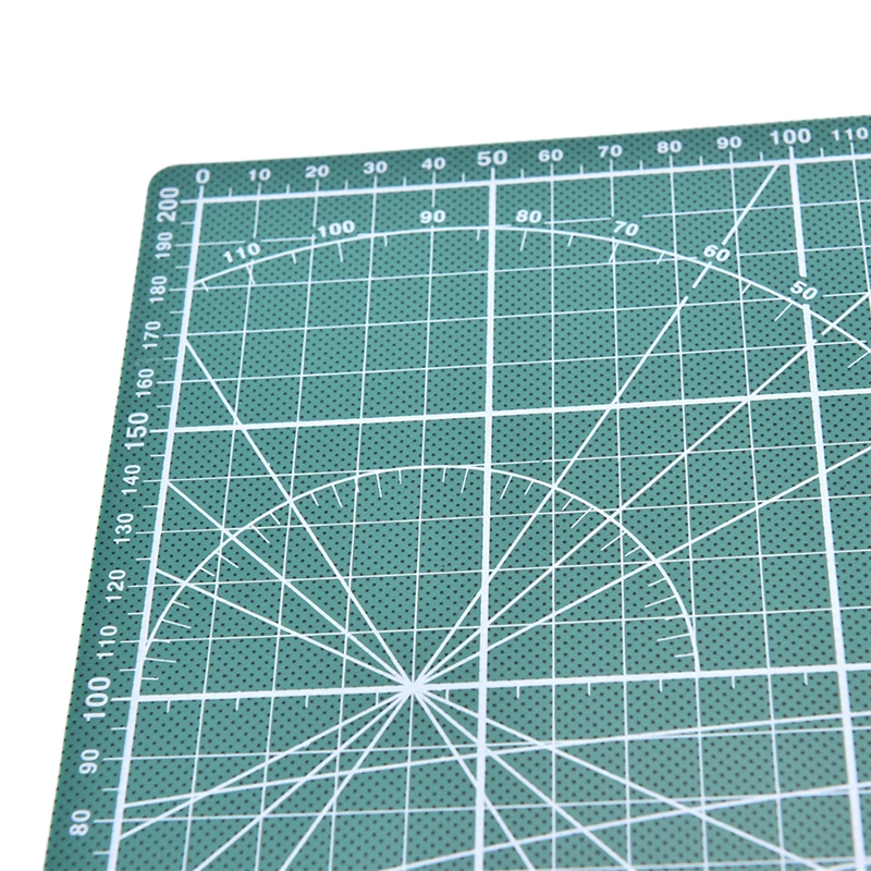 1pc Double Sided Cutting Mat A4 Durable Cut Pad Patchwork Tool Handmade Cutting Plate Dark School Supplies 22x30cm