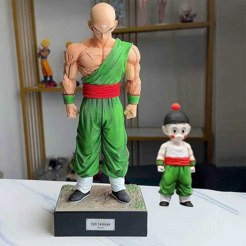 

Dragon Ball Z Statue Periphery Gk Fighters Tien Shinhan Action Figure Chaoz Dbz Figurine Model PVC Collectible Anime Toys Gifts