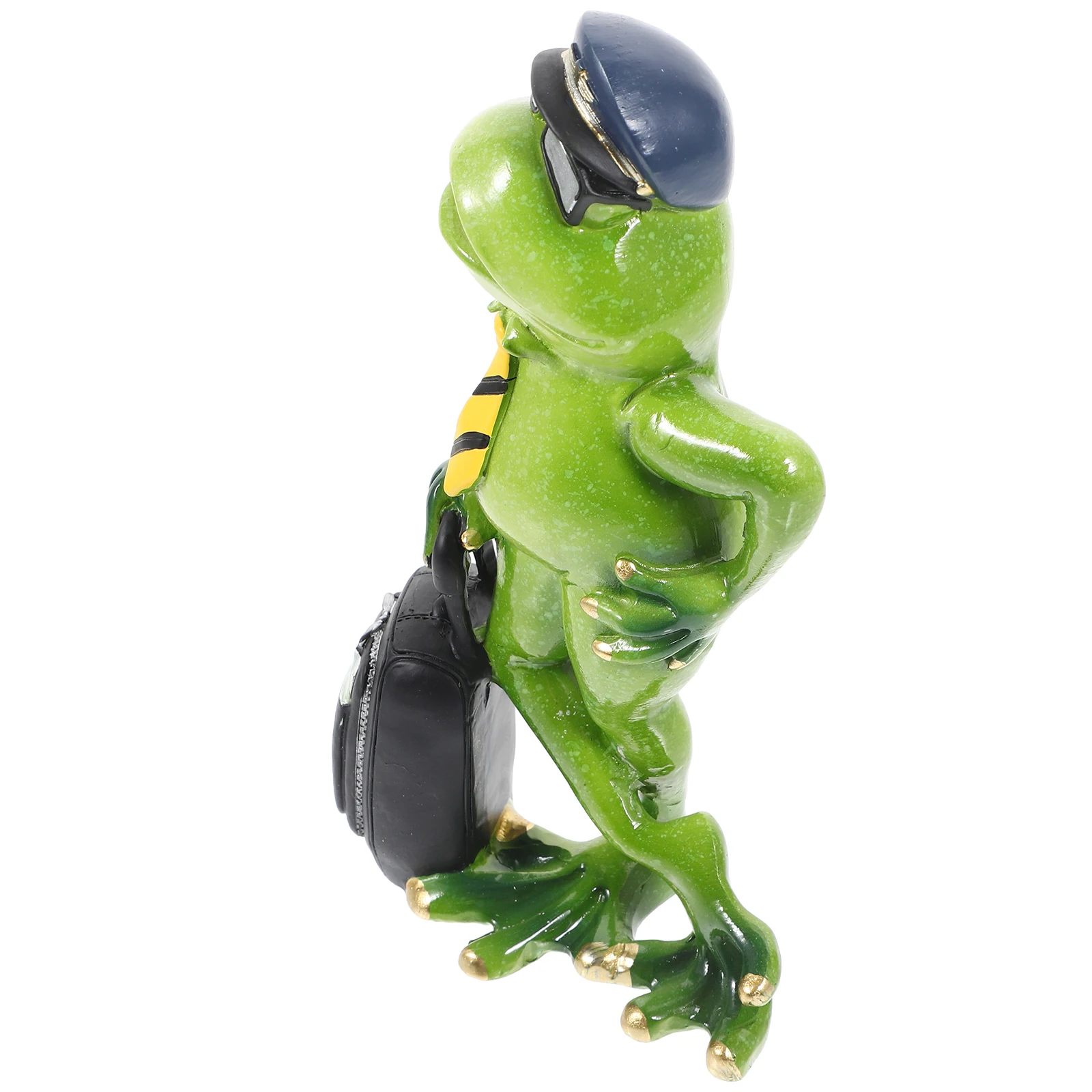 

naments Resin Frog Garden Decor Lawn Statue Home Decoration Desk nament Room Decor Outdoor Sculpture Frog Figurine