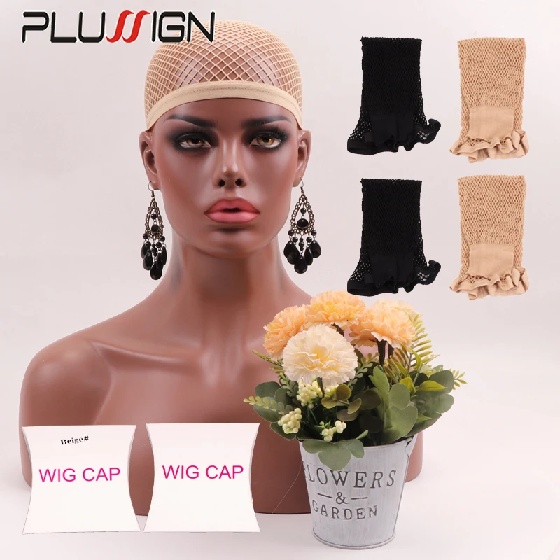 1 قطعة قسط قاعدة الشعر صافي لارتداء شعر مستعار خط مرن غطاء شعر مستعار Hairnet لإصلاح الشعر مكافحة زلة الشعر صافي فتح نهاية شبكات الشعر