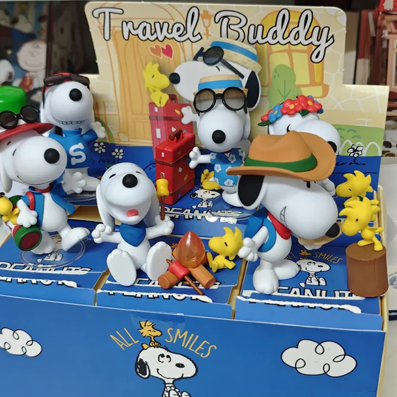 

MINISO аниме путешествия партнер серии слепая коробка аниме периферийная фигурка модель украшение для рабочего стола орнамент игрушка из ПВХ подарок на праздник