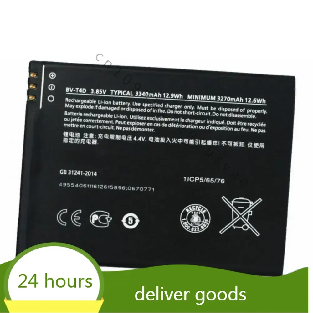 BV-T4D    battery 3270mah for Nokia Microsoft Lumia 950 XL 940 XL RM-1116 RM-1118 Cellphone batteries