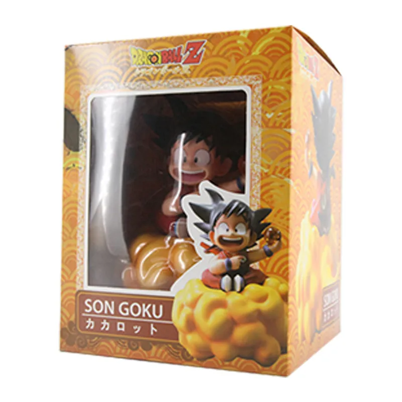 Dragon Ball Son Goku Anime Action Figure, Somersault Cloud Model, Butter Dragon Ball, Car Toy, PVC, Position assise