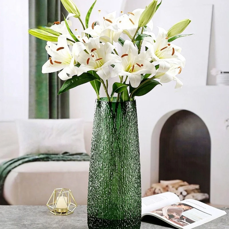 Vase glass versatile furniture decorative tabletop ornament awakening flower