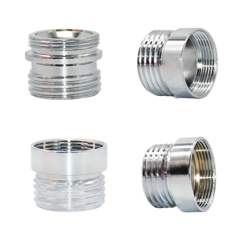 1 Pcs Brass Faucet Adapter for Water Filter, M20/M22/M24/M28 Fine Male to 1/2 Coarse Female, Anti-Leak, Kitchen Connector