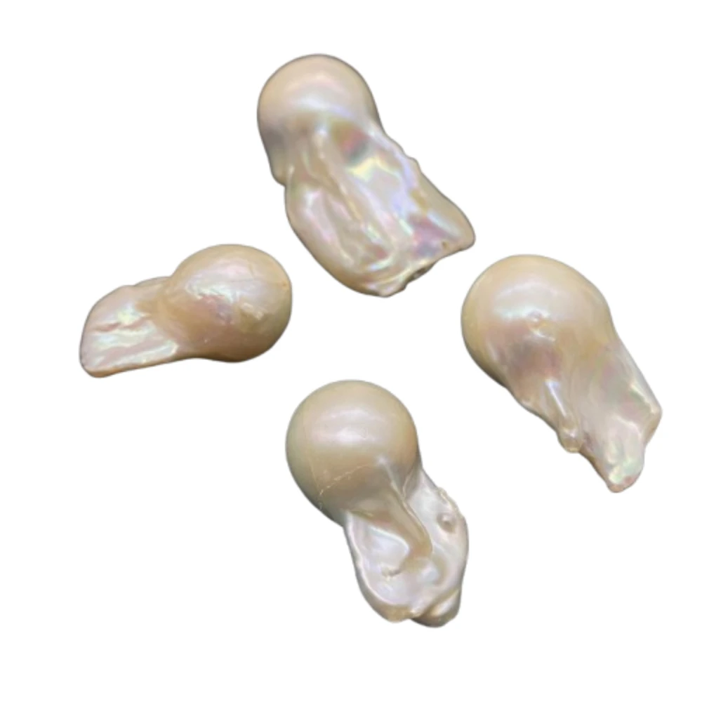 

1 Pc Retail Tail Shaped Straight Hole Baroque Natural Freshwater Pearl Loose Bead Suitable for DIY Woman Jewelry Accessories
