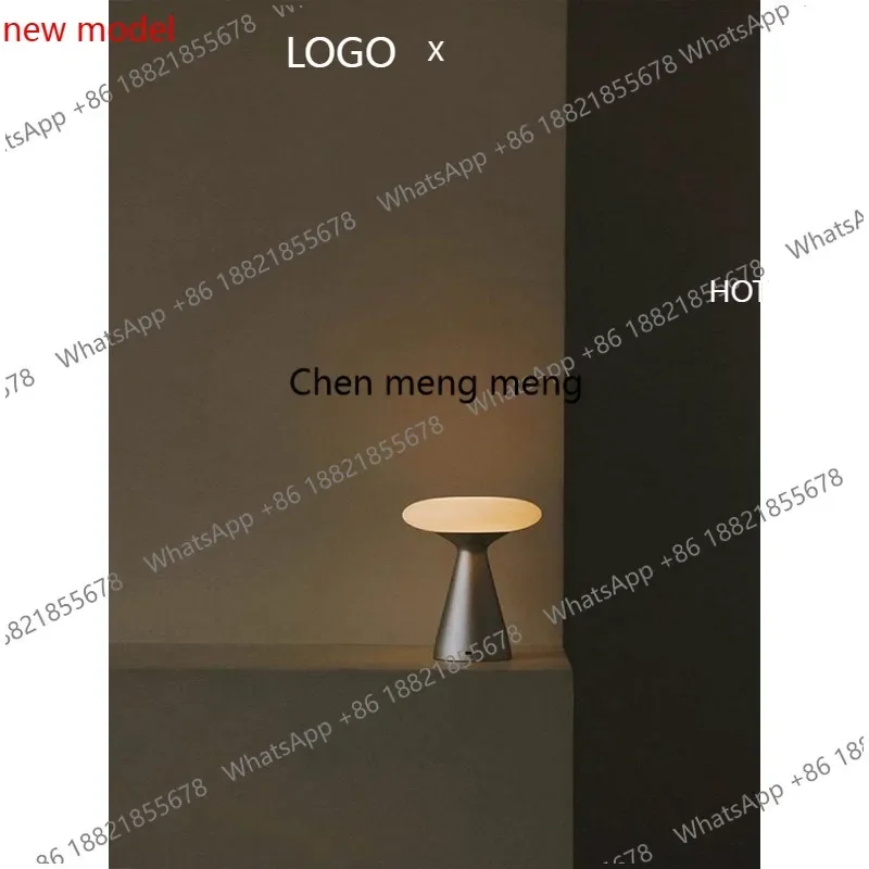 A74Medieval, desk lamp simple atmosphere, touch bedside lamp living room decorative cabinet, super long battery life lamp  F132