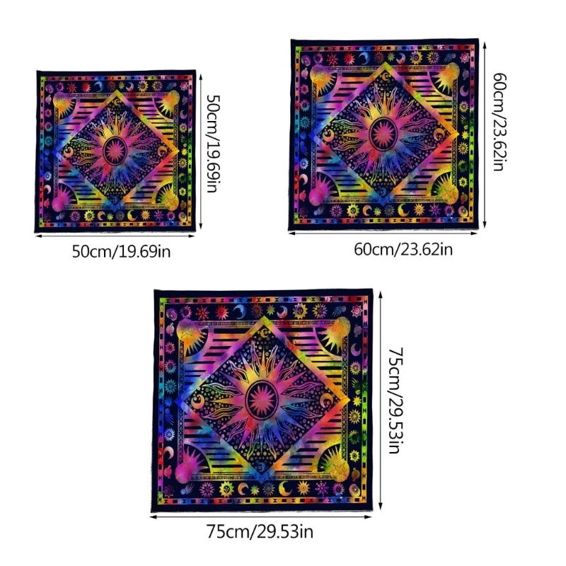 Professional Altars Cloth Tarot Table Cloth Witchcrafts Square Tarot Tablecloth Enhances Card Reading Experience