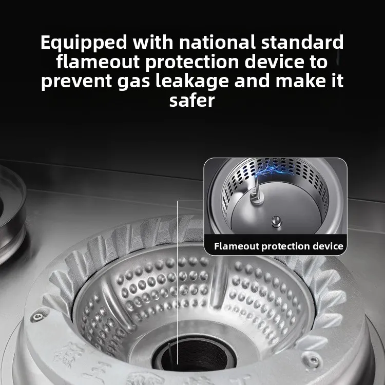 LMM stainless steel fire stove commercial energy saving silent hotel restaurant single stove