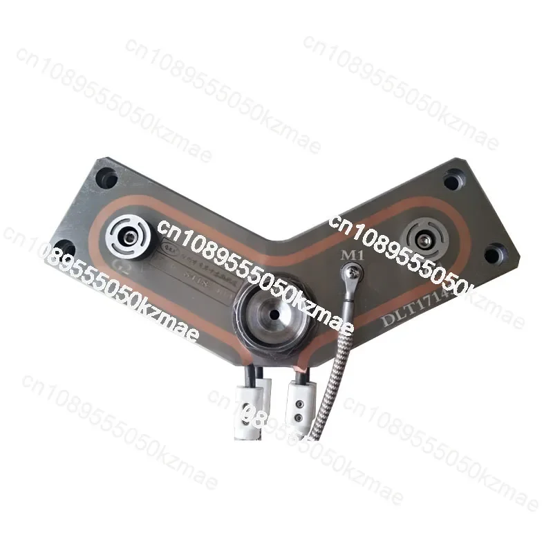 Suitable for hot runner one-out two/multi-point mold diverter multi-point feed hot runner nozzle whole system mold flow analysis