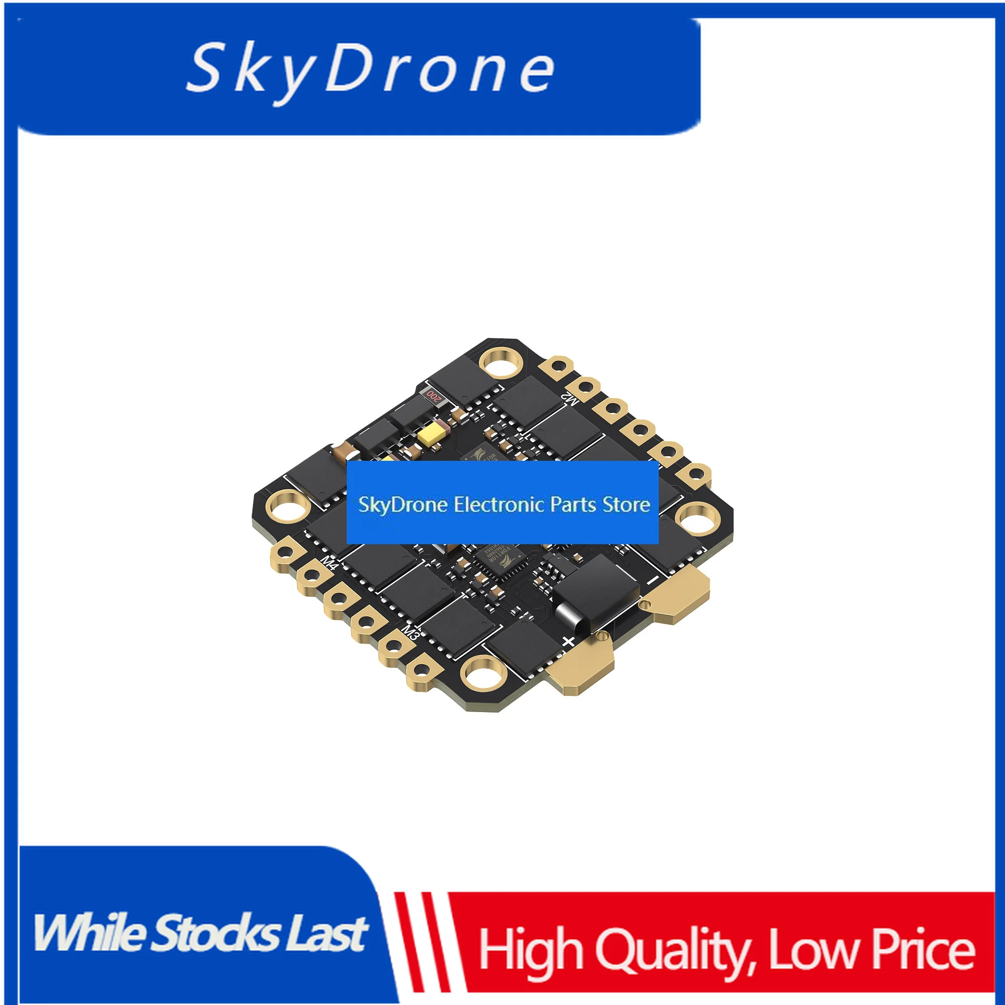 SkyDElGEPRC TAKER F722 BT 32Bit 50A Stack GEP-BL32 50A 96K 4IN1 ESC Data Analyze Record Flight Barometer Racing FPV