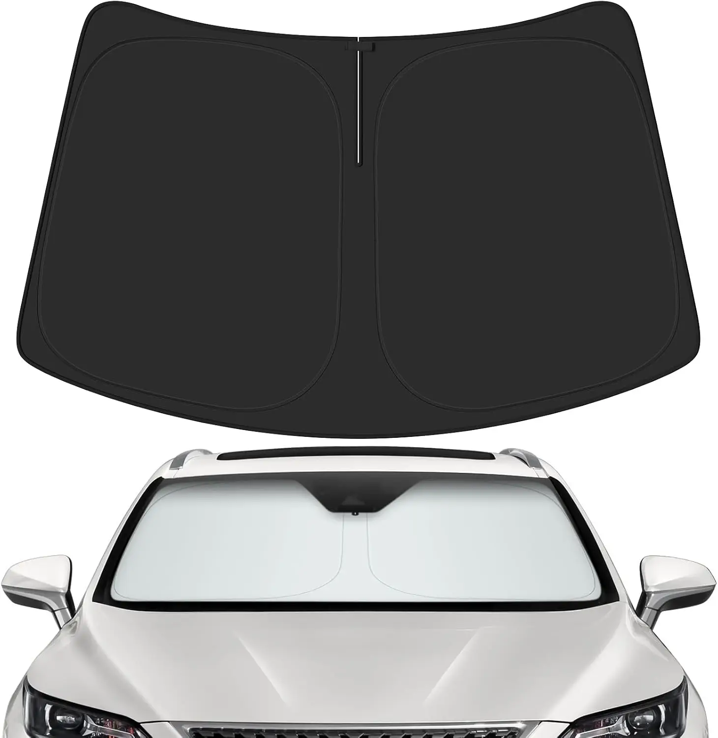 Car Windshield Sun Shade For Lexus 2016-2022 RX 350 450h Reflective Foldable Heat Insulation Sunshade for Ultimate Protection