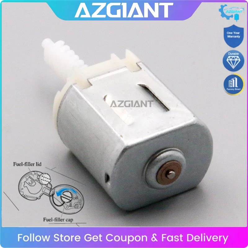 

AZGIANT Car Fuel Lid Opener Actuator Core Motor for Infiniti G25 G35 G37 EX35 EX37 Replace Spare Parts DC 12V High Quality