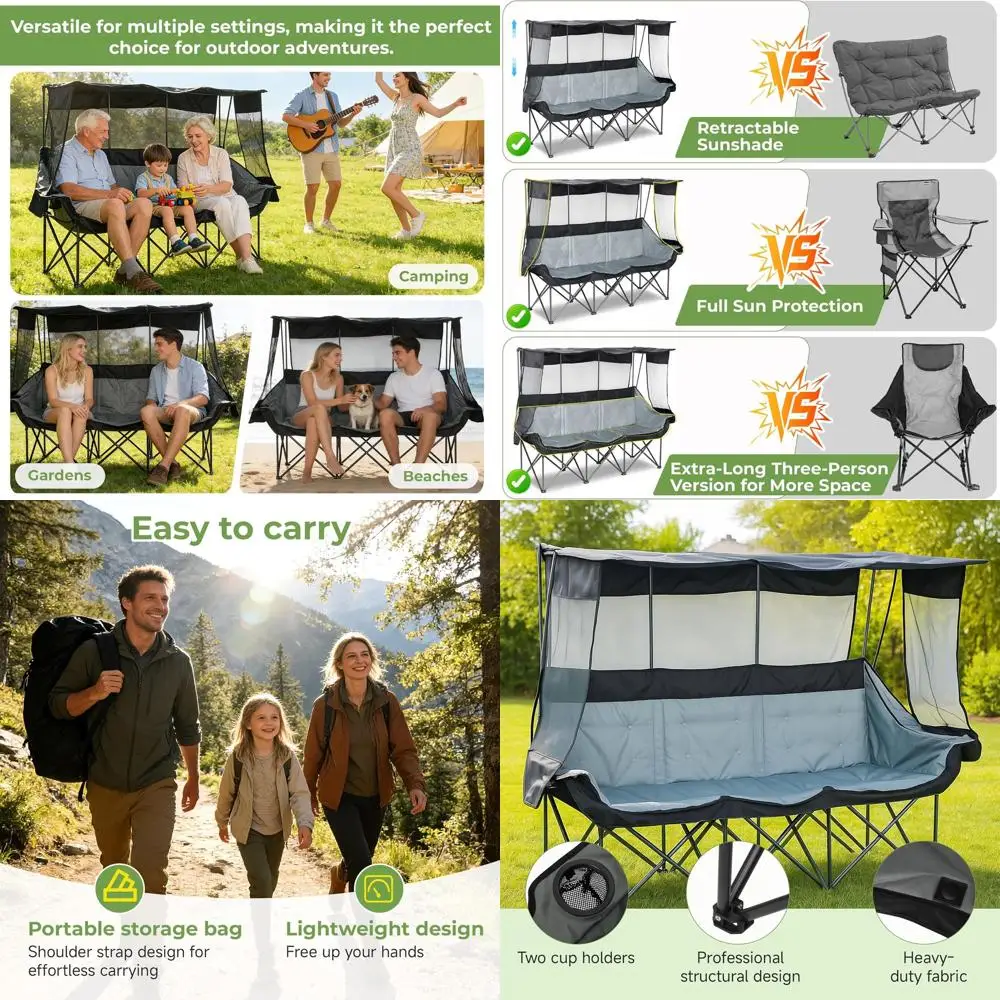 Oversized 3 Person …