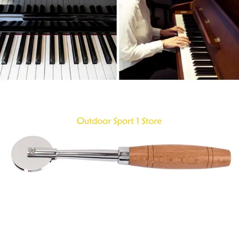 A0KA Piano String Stretcher Tool String Pressing Rolling Wheel Stretching Tuning Tool Musical Instrument Accessories