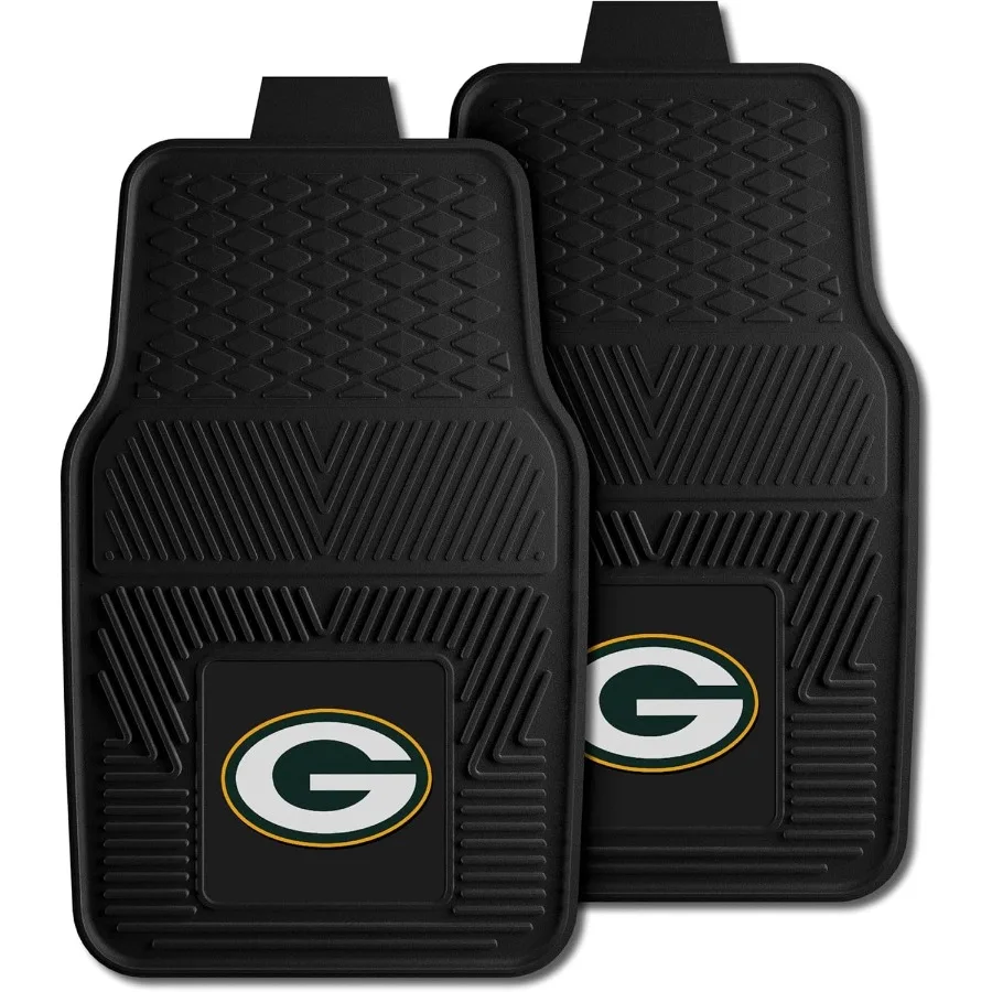 

8756 Виниловый сверхмощный автомобильный коврик NFL Green Bay Packers 18x27