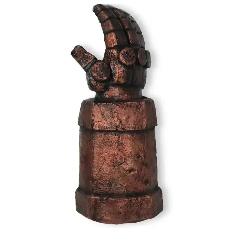 

Новый 2025, имитация косплея, маска Hellboy, перчатки, костюм на руку, нарядное платье, вечерние, аниме, реквизит для сценического шоу, Рождество, Хэллоуин, eqs9X