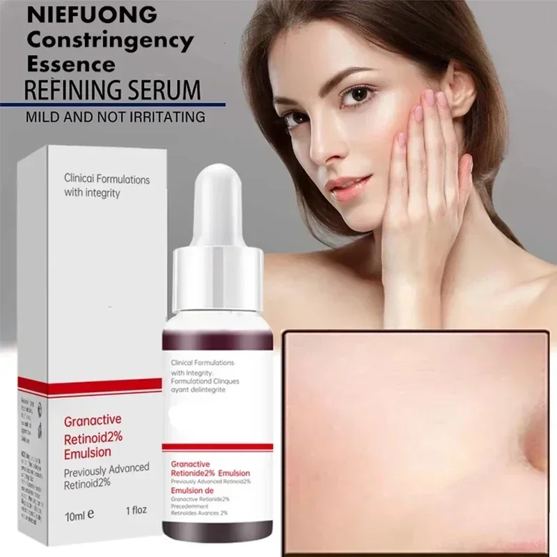 ⁿⁱᶜᵉ Pore Shrinking Serum Face Removing Large Pores Tightening Repairing Facial Pore Minimizing Essence Skin Care Beauty