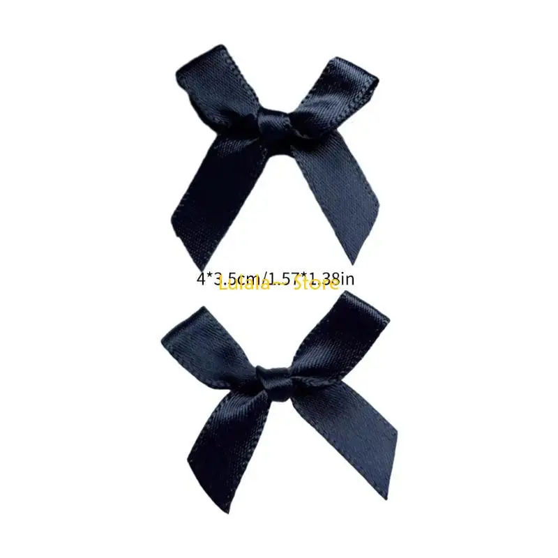 Y4QA Fermagli per capelli Bowknot alla per donne Ragazze Colori assortiti Bellissimi fiocchi per capelli Bang Hairclip per