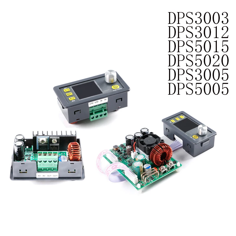 DPS3003 DPS3012 DPS5015 DPS5020 DPS3005 DPS5005 DC 30V 50V CNC Digital Adjustable Step-Down Buck Converter Power Supply Module