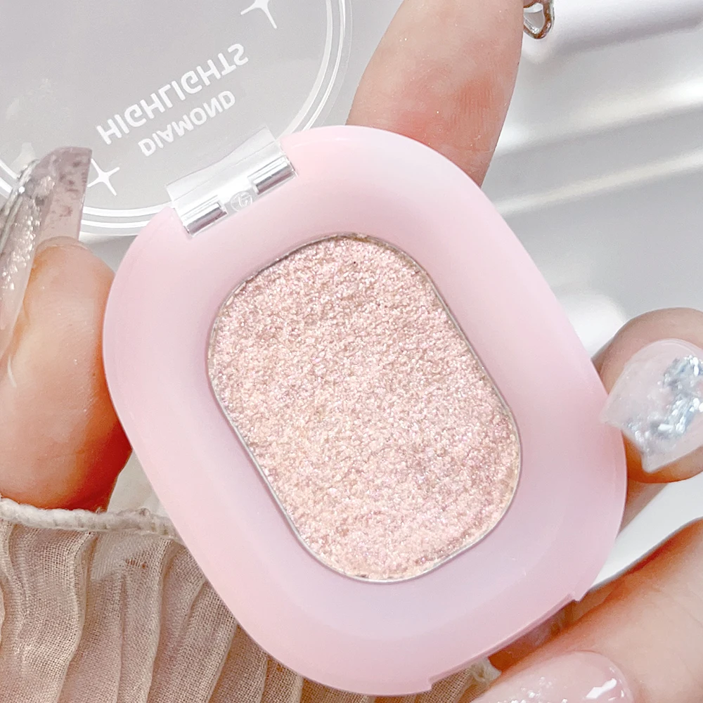 Monochromatyczny Shimmer Water Light Highlighter Palette Eyeshadow Makeup Face Body Illuminator Cosmetics Face Contour Brighten Makeup