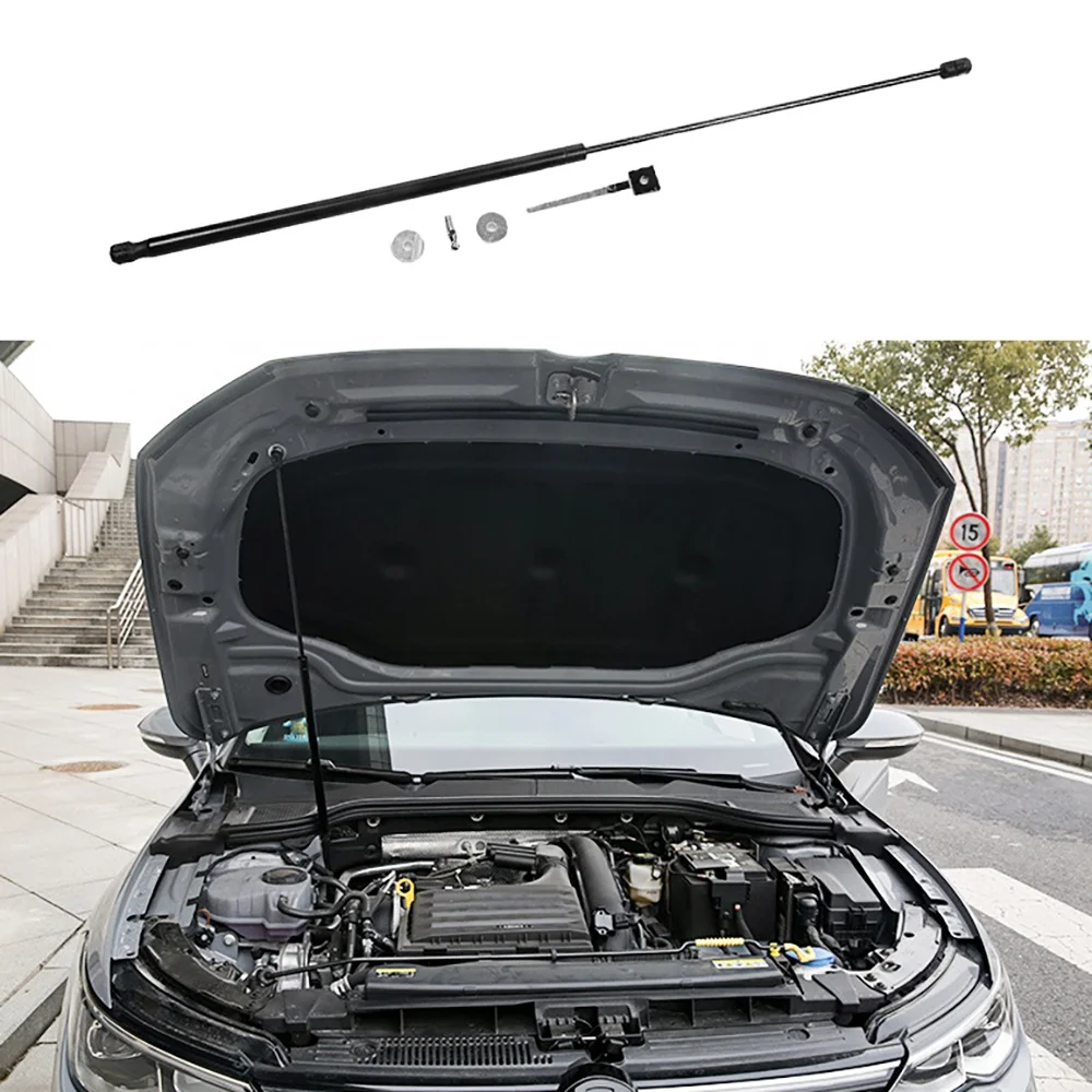 Car Hood Lift Supports Gas Spring Shock Strut Bars Support for Golf 8 MK8 Accessories 2020 2021