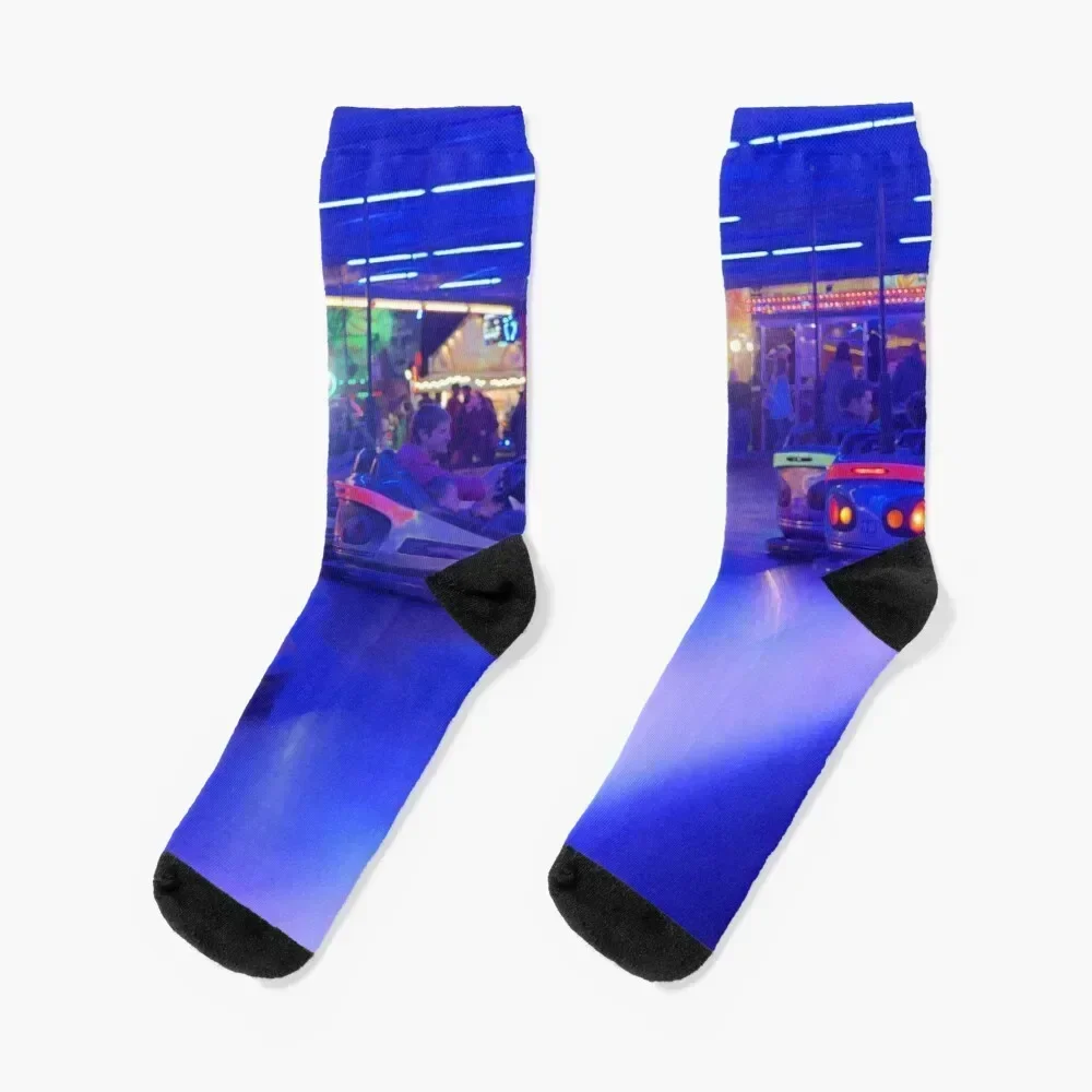 

Bumper Cars Socks sheer christmas stocking Thermal man winter japanese fashion Male Socks Women's