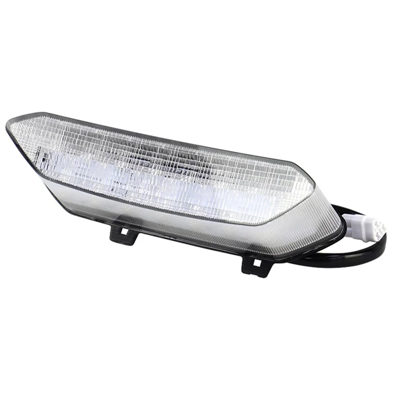 

12V Motorbike Tail Light ATV Beach Bike Tail Light Motorbike Light Parts For Raptor 700 2006-2018 (White)