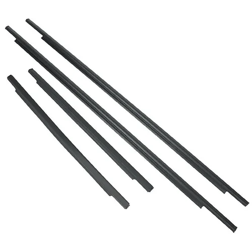 Imagen 2 del producto Para Toyota FJ Cruiser 2007-2014 4 unids/set ventana de coche tira de sellado de goma impermeable tira meteorológica de presión accesorios de coche