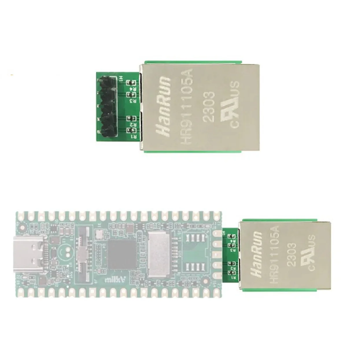 N82R RJ45 Ethernet Expansion Module for Milk V Duo and for LuckFox Pico