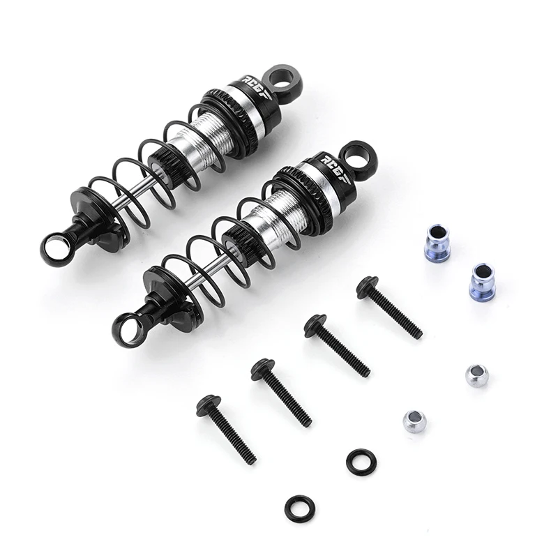 Przedni tylny amortyzator ze stopu aluminium do LOSI Mini-B Mini-T 1/16 RC Car Upgrade Part