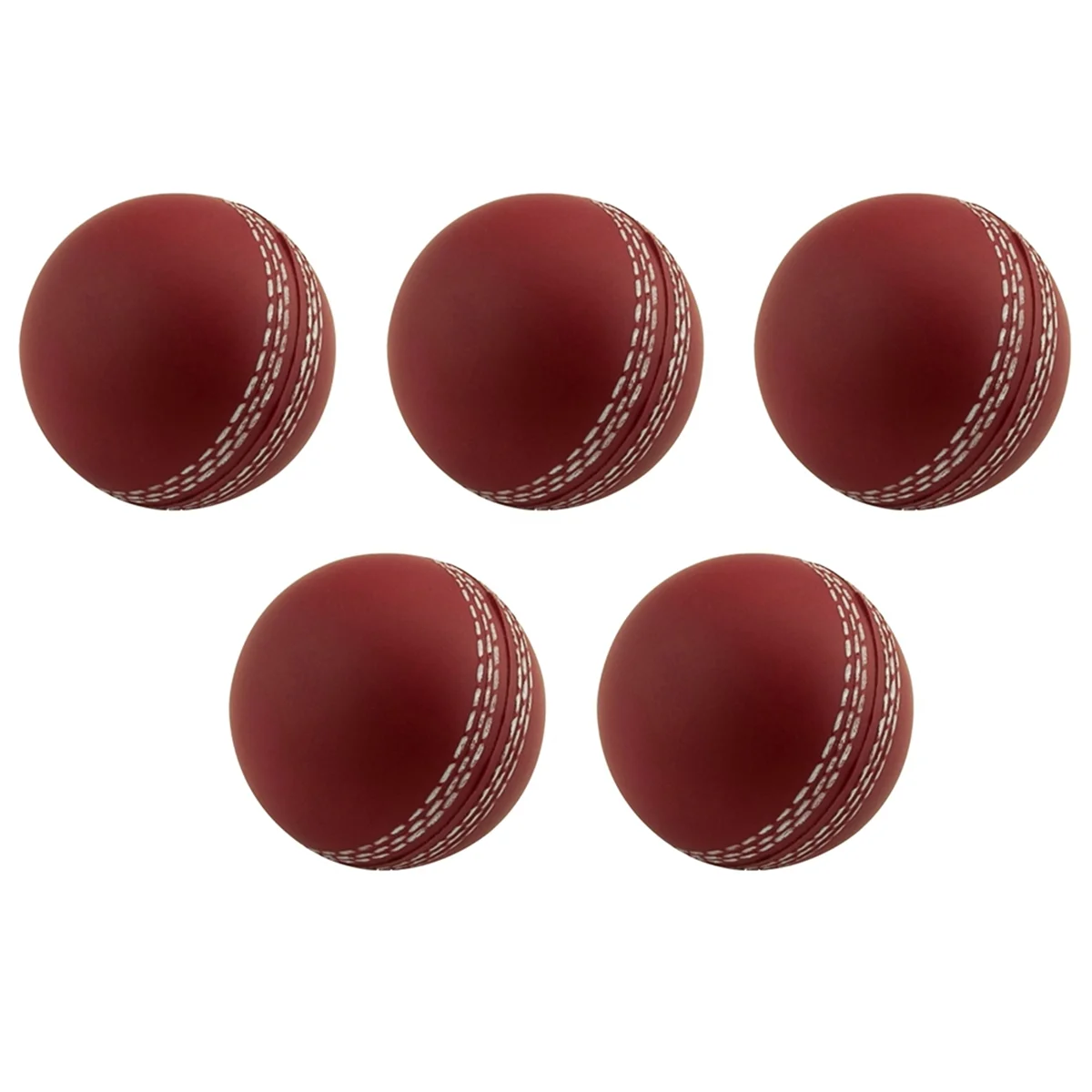 Sports Cricket, Training Cricket, Sports Wind Swing Rebound Spin Cricket, Elastic Decompression Ball Brown