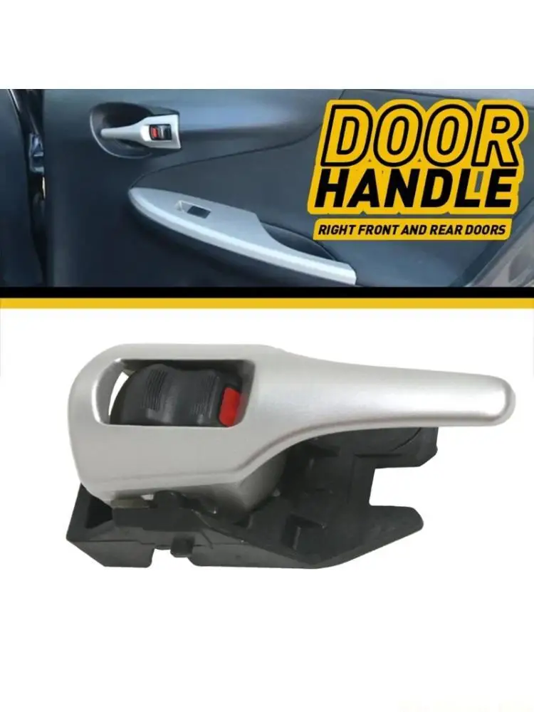 J0MA Car Interior Inner Door Pull Handle Front Rear Right Side For 2009-2013 Model Replaces 69205-12230