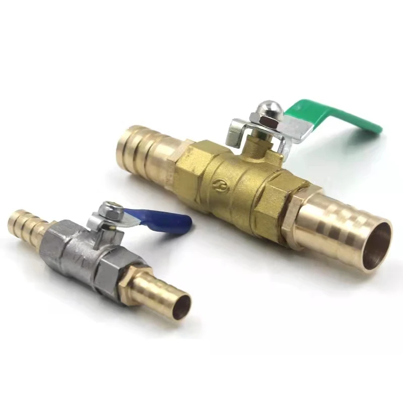 1/2 inner and outer wire all copper ball valve 6/8/10/12/14/16/19/25mm water skin hose valve switch connector