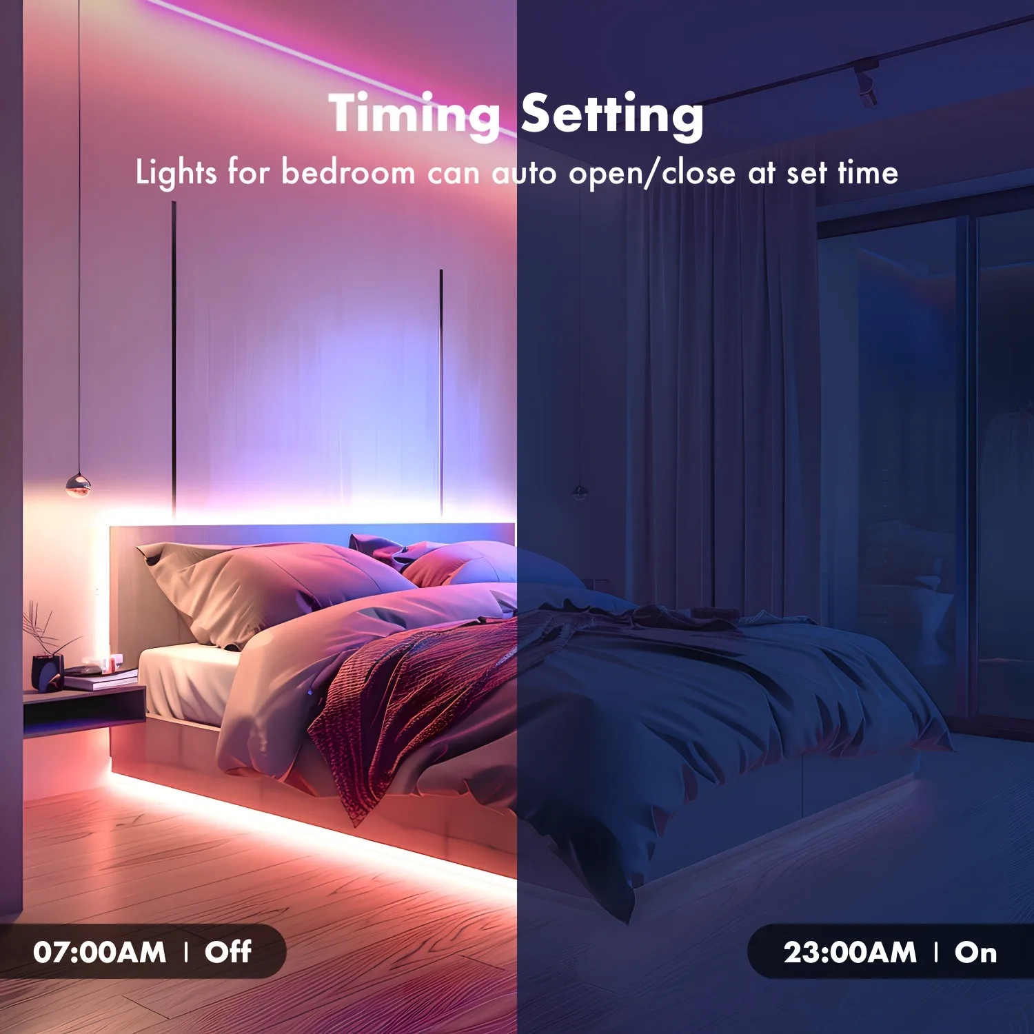 RGB Neon LED Strip 1/2/3/5M IP65 Waterproof DIY USB Neon Strip Tuya App Remote Control Flexible Ribbon for Home Decor Lighting