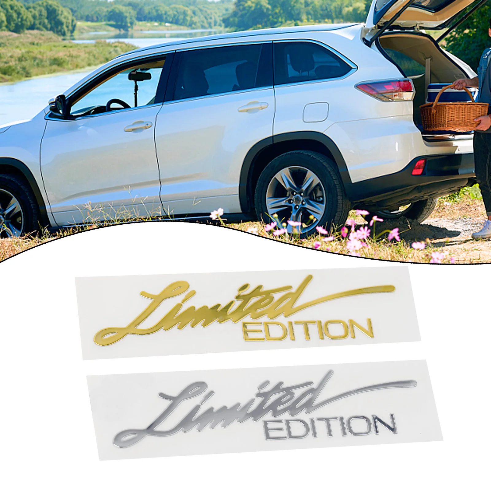 Decals Car Accessories Lower Bumper Charming Luxury Vivid Metal Type No Damage To Car Paint Compatible All Models