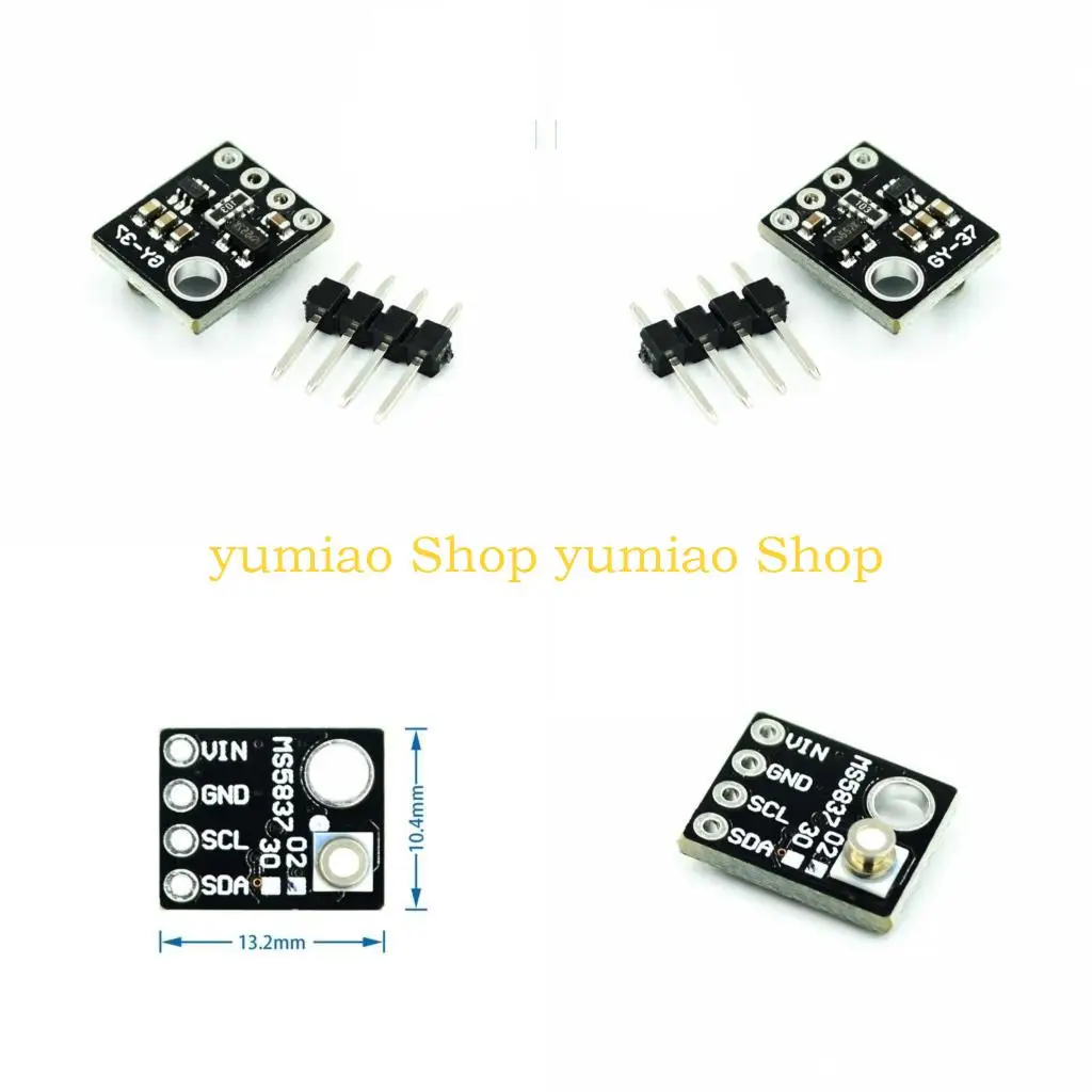 

587B GY-MS5837 02BA 30BA Wide Ranges Waterproof Pressure Sensoring for Home and Meteorological Monitoring